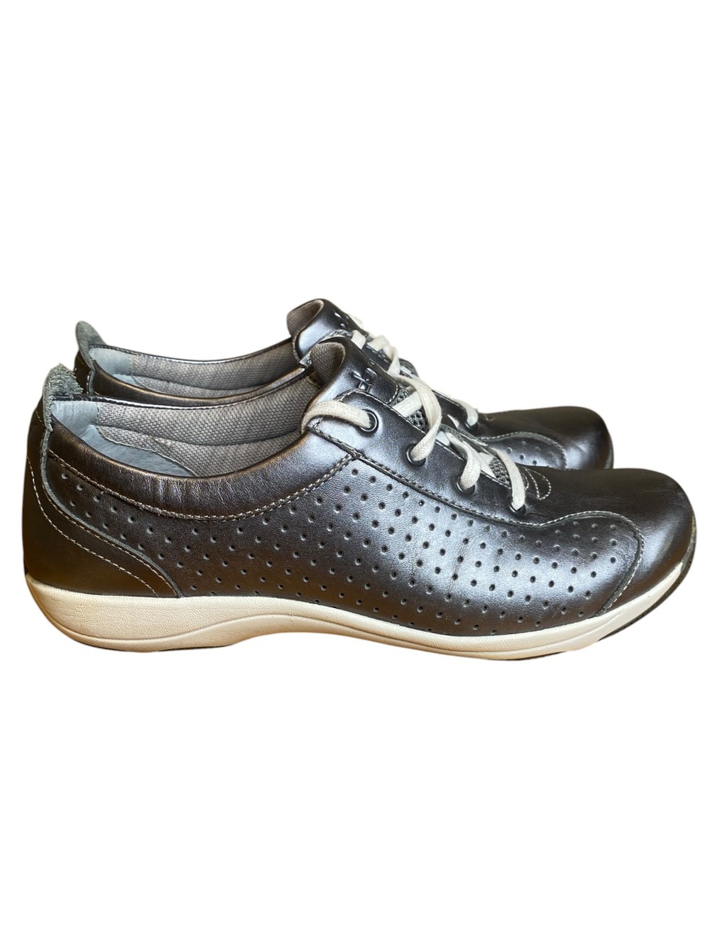 Dansko Hillary Pewter Comfort Walking Shoe Women’s 39 / 8.5